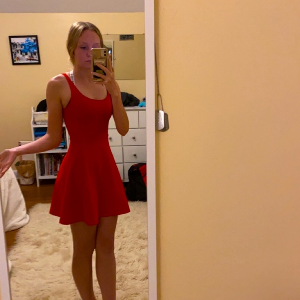Red dress from H&M, size 4